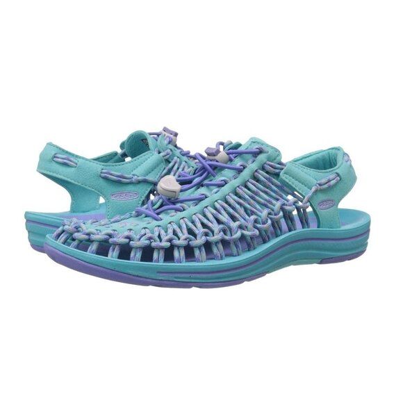 KEEN Uneek Capri Breeze Periwinkle Sandals b80 - Picture 1 of 5